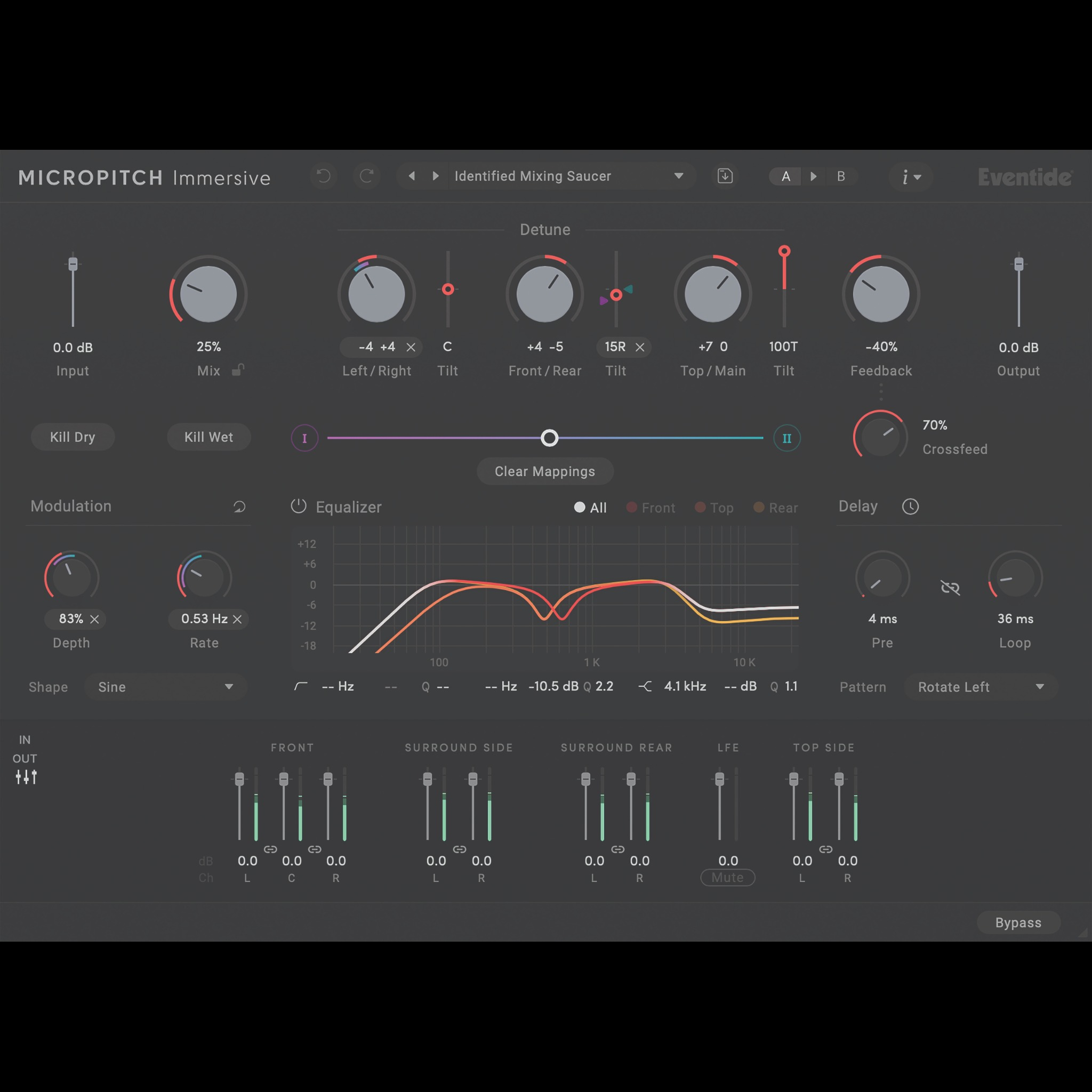 MicroPitch Immersive User Interface